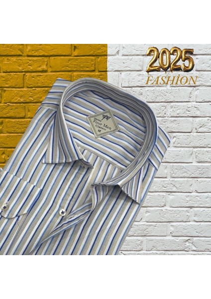 Pamuklu Uzun Kollu Erkek Gömlek (Regular Kalıp)