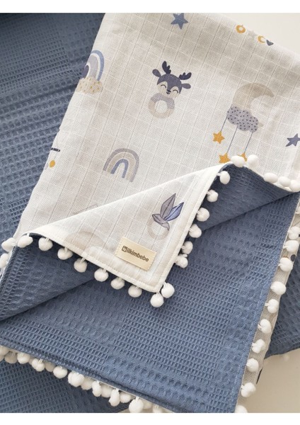 Battaniyeli Bebek Alt Açma Seti, Minderi , Müslin, Bebek Yastığı, Yenidoğan, Beşik , Bebek Ürünleri modelleri