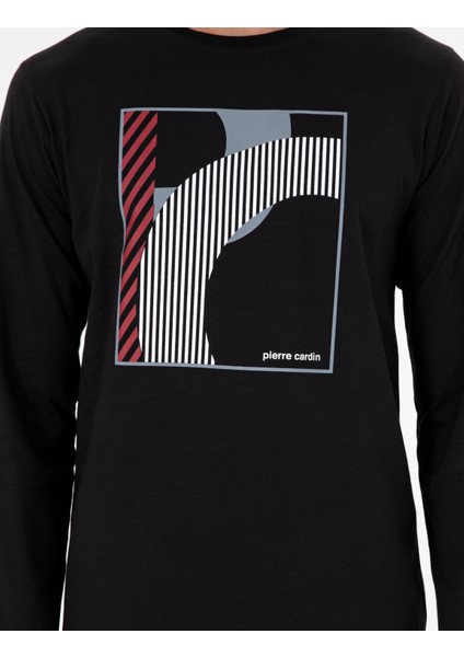 Erkek Siyah Uzunkol Pijama Takımı 50306731-001