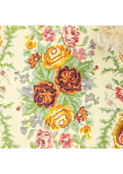 Derda Renkli Karabağ Yün Kilim 232 x 325 cm