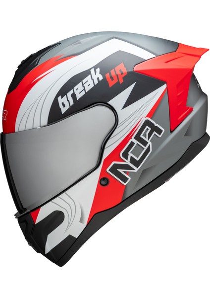 Rapid Aynalı Cam Kapalı Kask (Ece Belgeli)