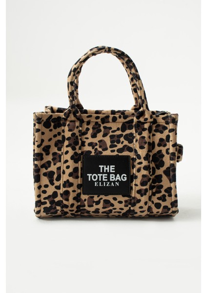 Kolon Askılı The Tote Modern Leopar Kadın Çantası