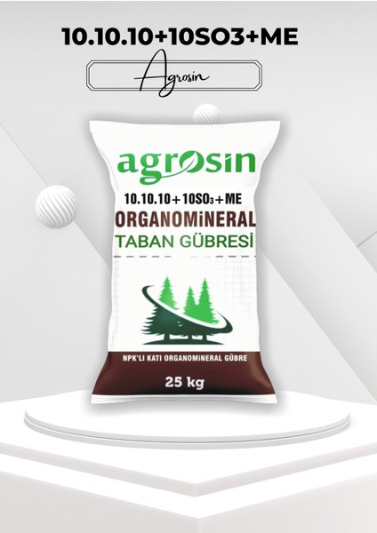 10+10+10+10 So3 Organomineral Taban Gübresi (25KG)