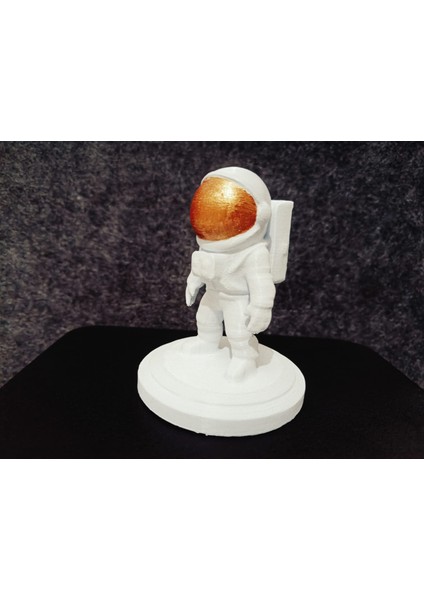 Astronot Biblo Heykel Obje Masa Dekoru 10 x 8 x 8 cm