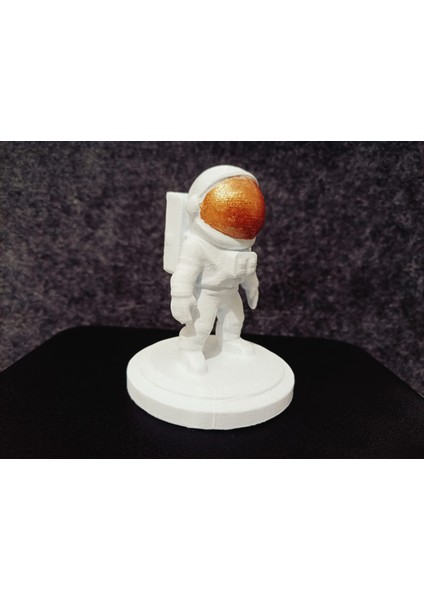 Astronot Biblo Heykel Obje Masa Dekoru 10 x 8 x 8 cm