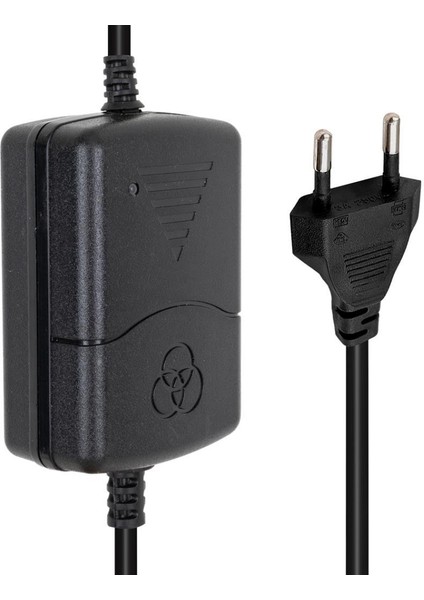 12 Volt - 1 Amper - 12 Watt 5.5*2.5 mm Uçlu İki̇ Ucu Kablolu Masaüstü Adaptör