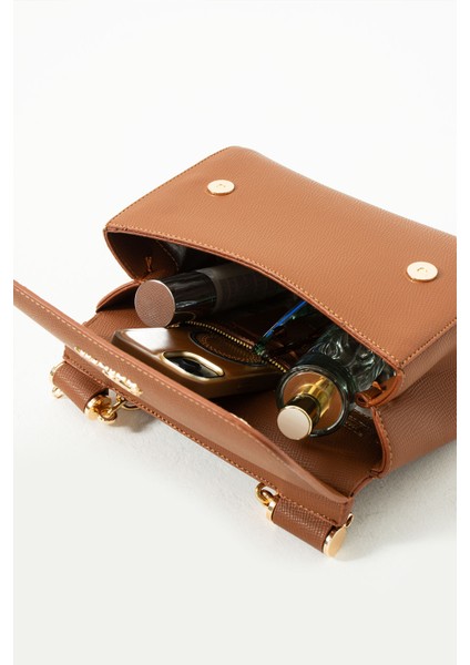 Modern Tasarım Vizon Çapraz Kadın Çantası modelleri