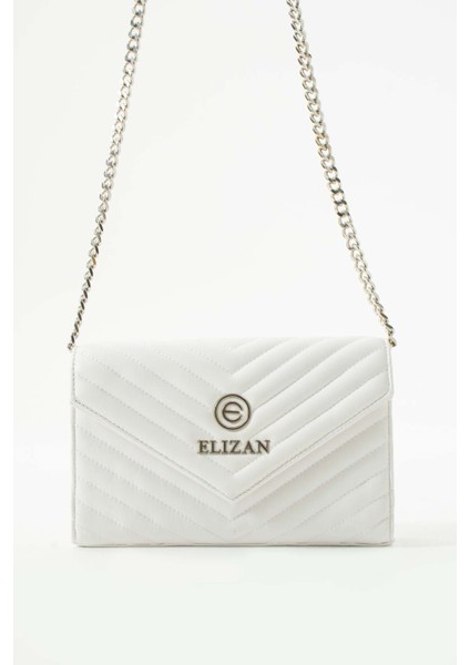 Zincirli V Desen Modern Siyah Çapraz Kadın Çantası fiyatları