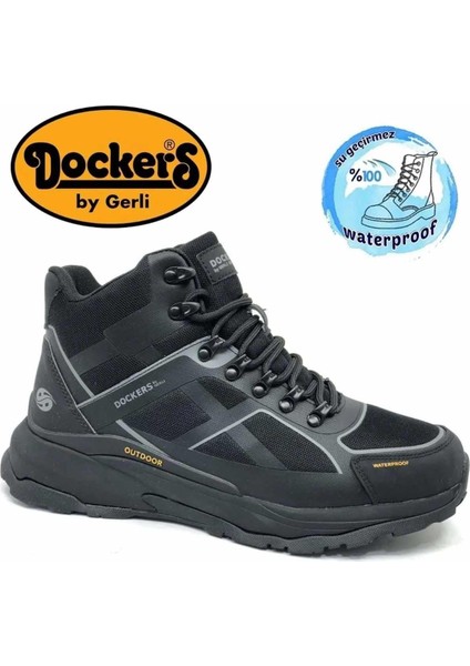 Erkek Su Gecirmez Bot 237518 Erkek Waterproof Bot Ayakkabı 101815476SIYAH