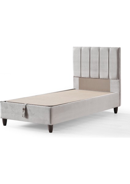 AE-7816 Manolya 3'lü Set (Yatak Baza Başlık) Tek Kişilik