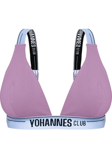 Yohannes Club, Kadın, Lastik Askılı Sütyen, Tekli, Lila