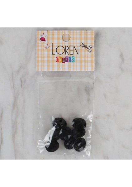 Crafts Siyah 8 Li Düğme - 230