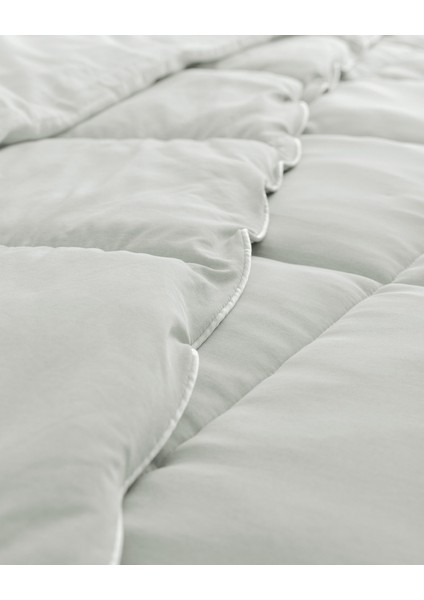 Ilus Çift Kişilik Bambu Comforter Set - Mint Yeşili