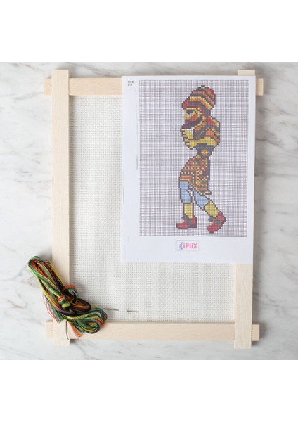 Etamin Işleme Panosu Kiti Hacivat - KOD:211