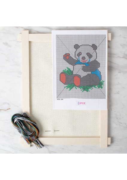 Etamin Işleme Panosu Kiti Panda - KOD:206