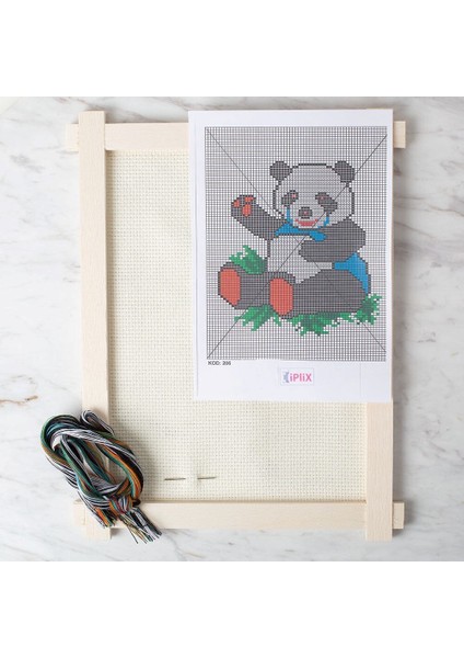 Etamin Işleme Panosu Kiti Panda - KOD:206