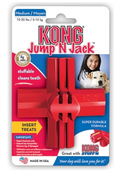 Jump'n Jack Köpek Diş Bakım Oyuncağı L