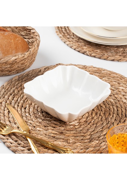 Opal Cam Servis Tabağı Salata Çerez Sunum Meze Yemek Kasesi 15 Cm modelleri