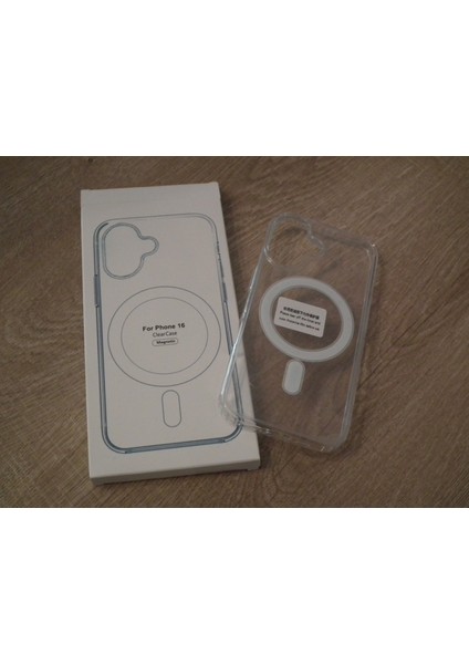 IPHONE 16 Magsafe Şeffaf Kılıf