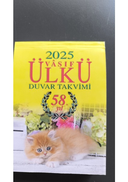 Duvar Takvimi 2025