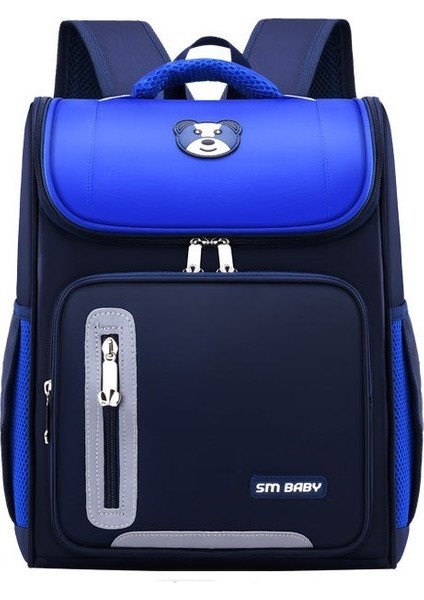 Ilkokul Öğrencilerinin Sırt Koruması ve Gece Yansıtıcı Okul Çantası (Yurt Dışından)