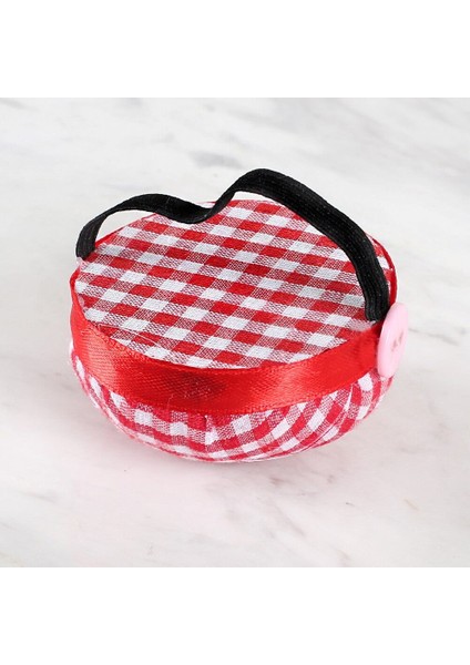 Kola Takılabilir İğnedenlik Kırmızı Beyaz fiyatları