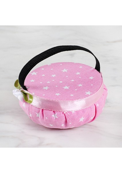 Kola Takılabilir İğnedenlik Bebe Pembe Yıldı