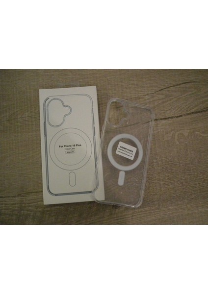 iPhone 16 Plus Uyumlu Magsafe Şeffaf Kılıf – Hızlı Şarj ve Darbe Koruma