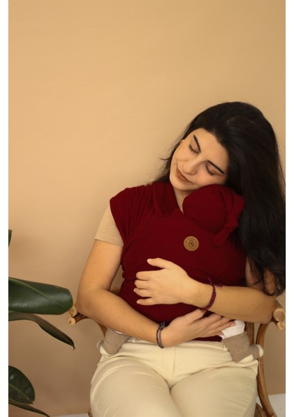 Premium Esnek Wrap Sling ( Babysling - Sling - Bebek Taşıma Şalı - Babywearing - Kanguru )