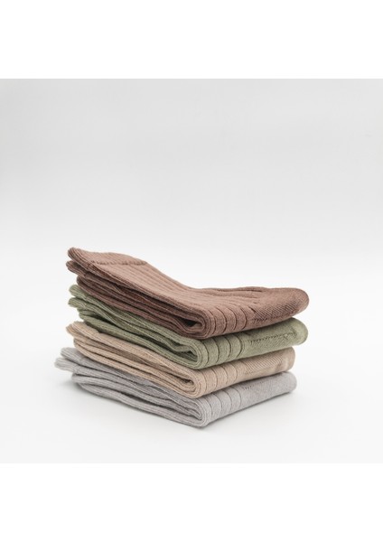 4'lü Erkek Çocuk Çorap Dikişsiz Pamuk modelleri