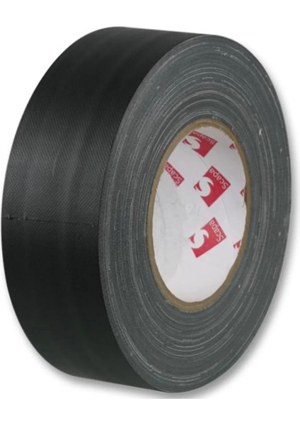3130 Mat Su Geçirmez Kumaş Bant 50 mm x 50 mt Siyah
