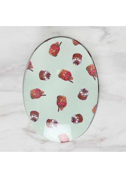 Loren Metal Saklama Kutusu Oval