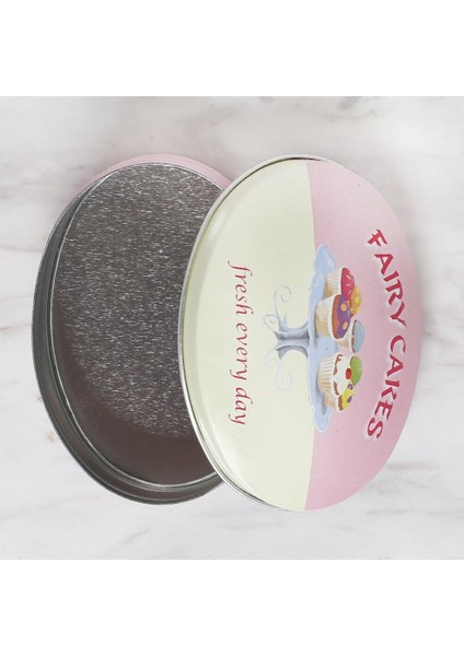 Loren Metal Saklama Kutusu Oval