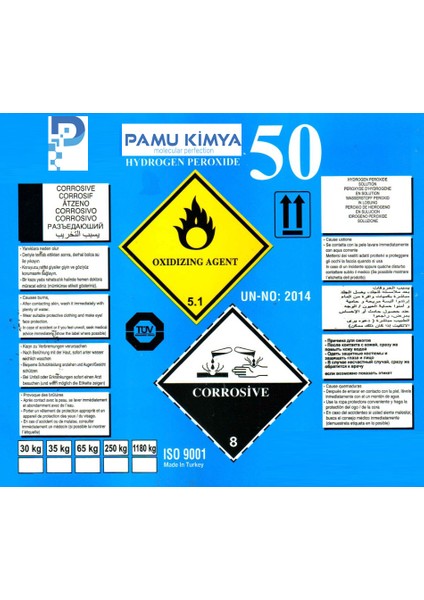 Hidrojen Peroksit %50 1 kg