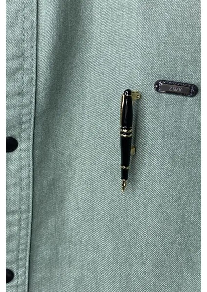 Siyah Dolmakalem Broş Yaka Iğnesi fırsatları