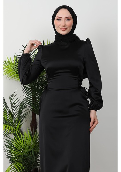 Sahra Tesettür Elbise Lacivert indirimleri