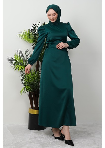 Sahra Tesettür Elbise Yeşil fiyatları
