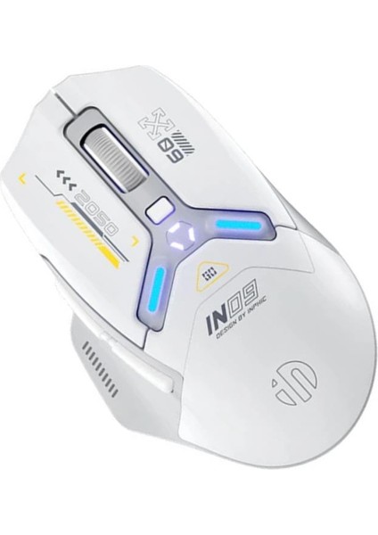 Ayarlanabilir Dpı Pofesyonel Kablosuz Şarjlı Oyuncu Mouse 2.4g 500MAH Gaming Mouse Rgb Işıklı