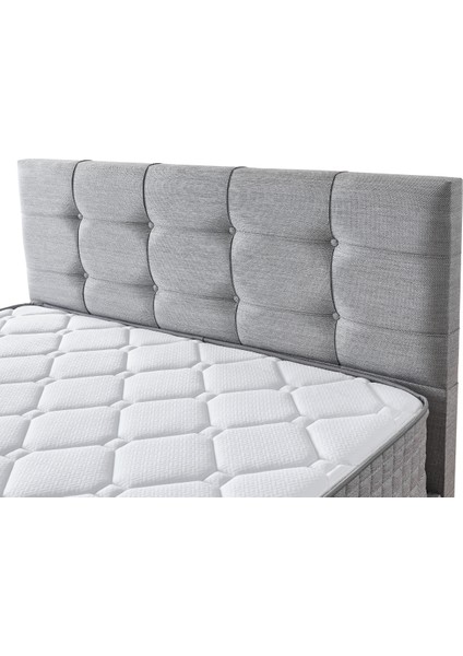 AE-7817 Mimoza 3'lü Set (Yatak Baza Başlık) Çift Kişilik