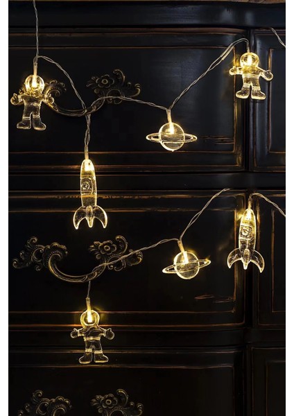 - Uzay Temalı LED Işık Zinciri