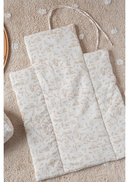 Alt Açma Matı - Toile De Jouy / Bej