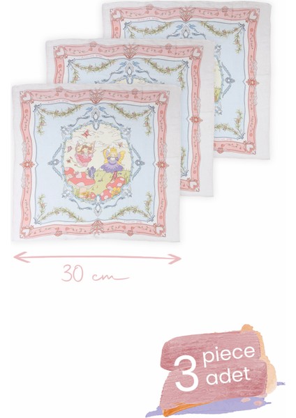 3'lü Ağız Bezi Seti - Peri Masalı