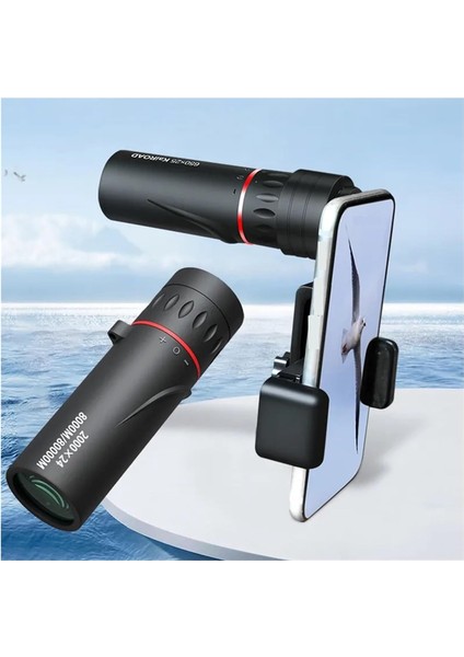 Monoküler 2000X24 Zoom Mini Taşınabilir Hd Dürbün Su Geçirmez Tripod Telefon Tutacağı Teleskop fiyatları