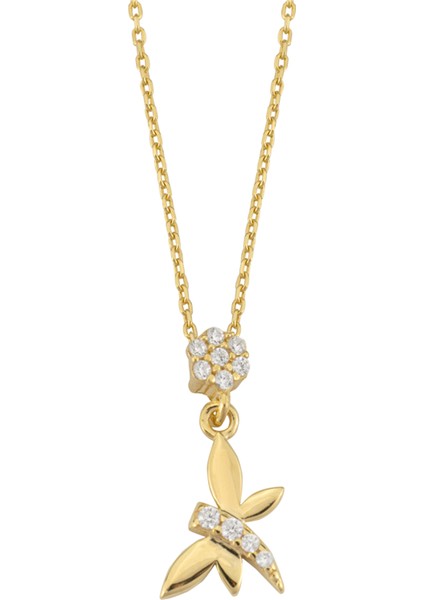 Kelebek Altın Kolye CGKKLY191