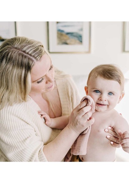 Muslin Kumaş 6'li Bebek Mama Önlüğü Ağız Mendili Müslim Bebek Terleme Mendili 40X40 cm modelleri