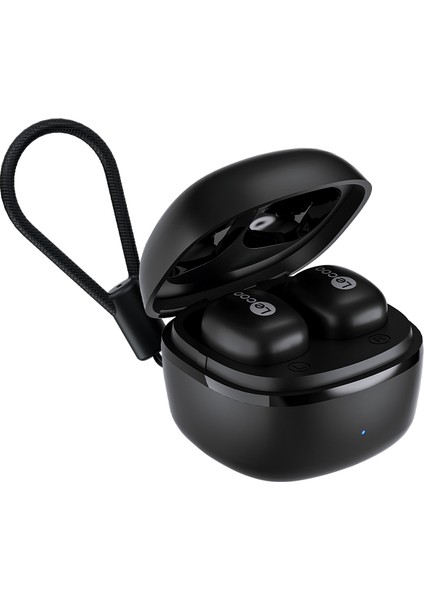 EW300 Kablosuz Bluetooth 5.3 TWS Kulak İçi Kulaklık Siyah