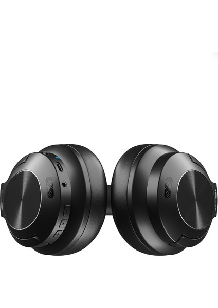 ES208 Kablosuz Bluetooth 5.3 Mikrofonlu Kulak Üstü Kulaklık Siyah