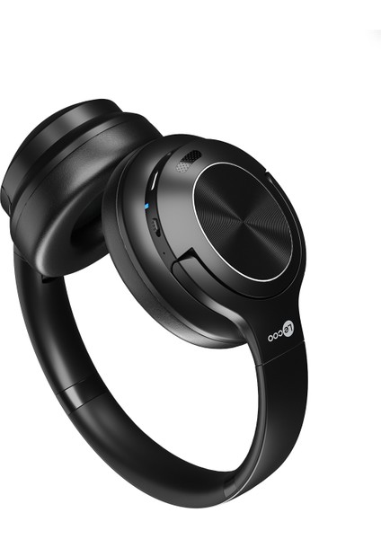 ES208 Kablosuz Bluetooth 5.3 Mikrofonlu Kulak Üstü Kulaklık Siyah