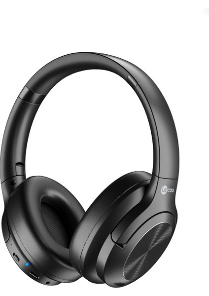 ES208 Kablosuz Bluetooth 5.3 Mikrofonlu Kulak Üstü Kulaklık Siyah