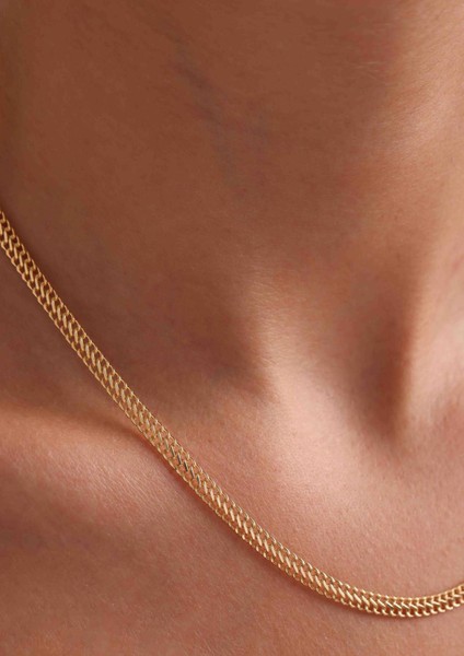 14 Ayar Altın Viyana Zincir Kolye 3.5 mm fiyatları